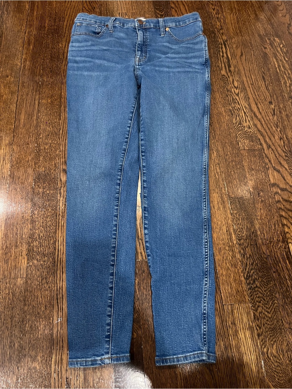 Madewell Women's Slim Skinny Jeans in Medium Blue
